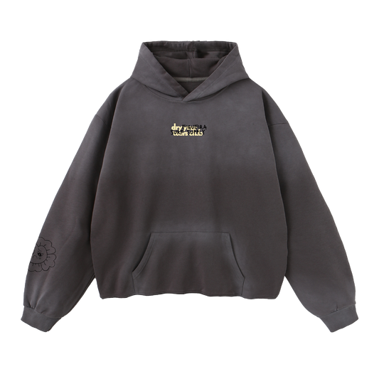 No Tourist Hoodie Washed Mocha