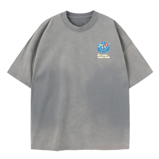 Ocean Minds T-Shirt Washed Grey