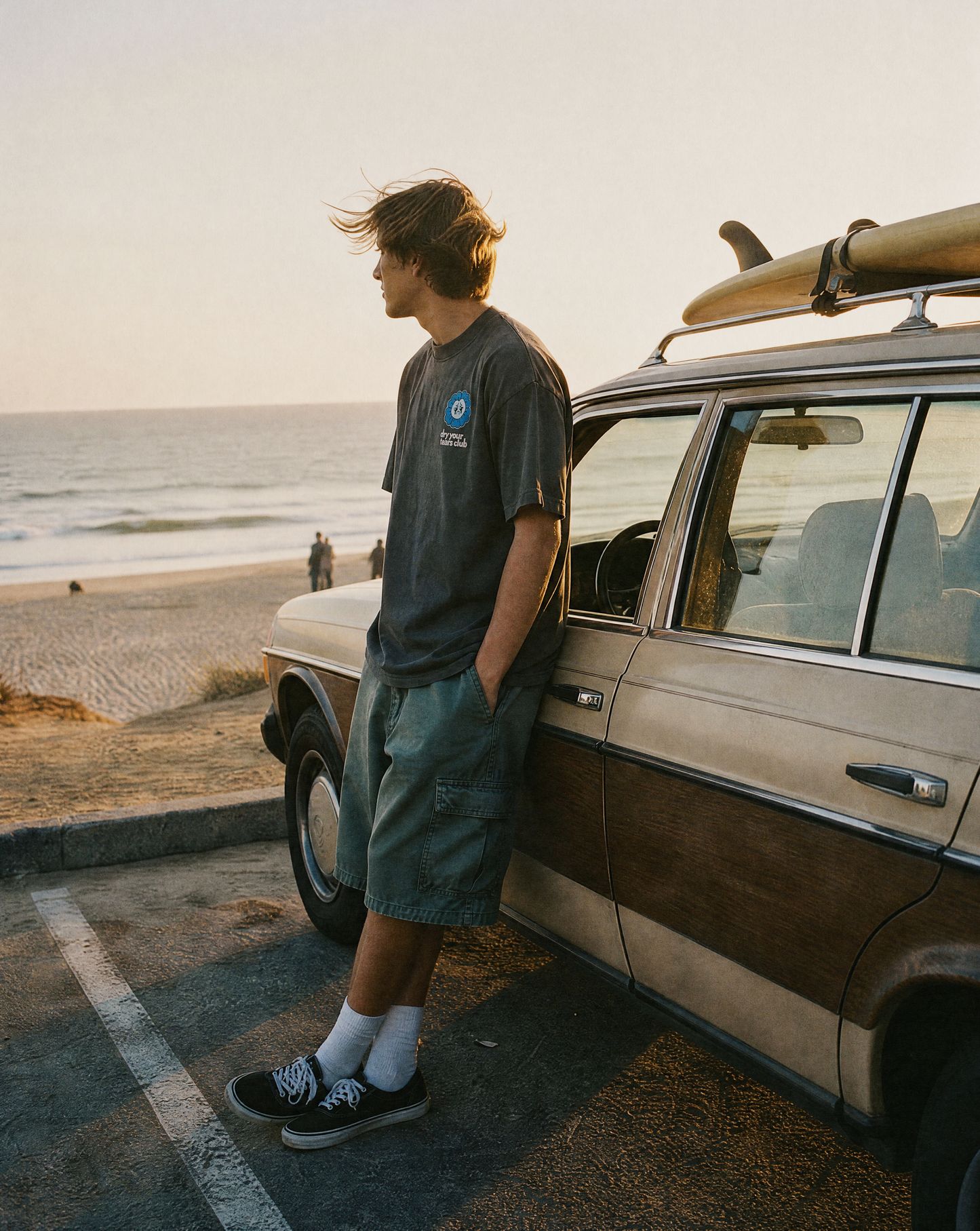 Ride Out T-Shirt Washed Charcoal