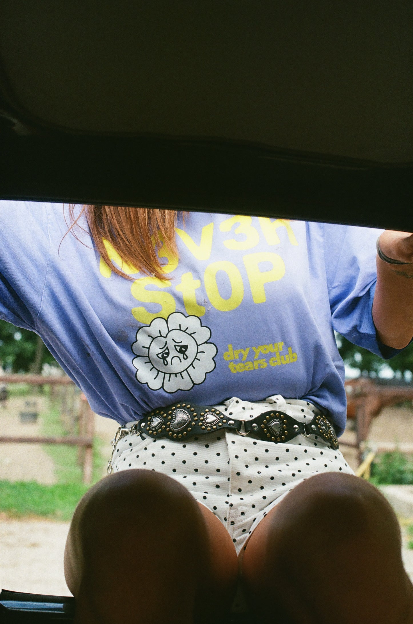 Ocean Minds T-Shirt Washed Violet