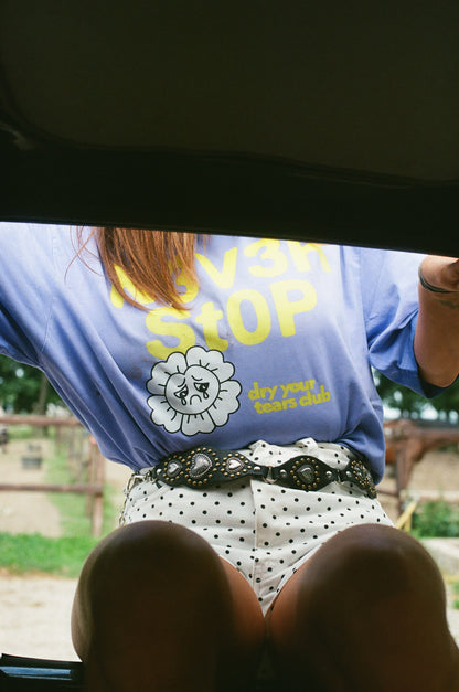 Ocean Minds T-Shirt Washed Violet