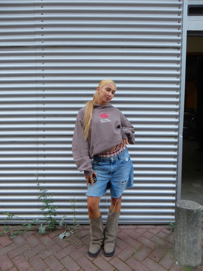 Barbed Love Hoodie Cacao