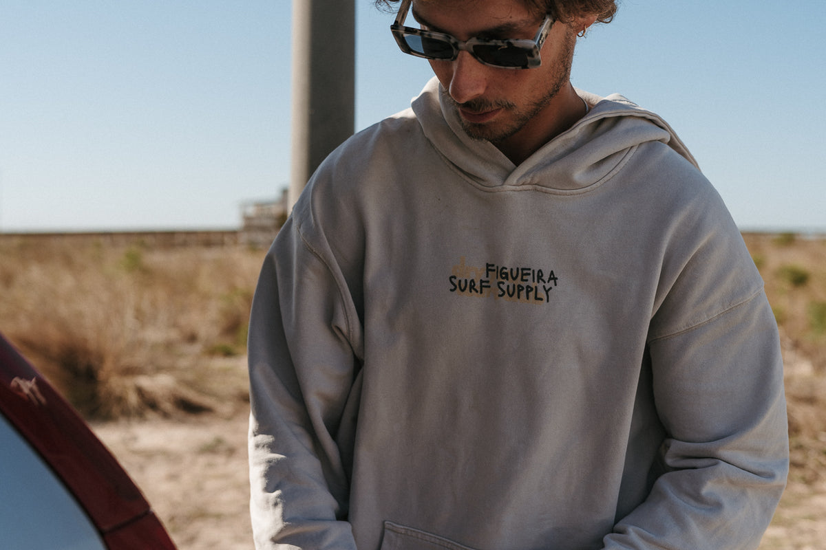No Tourist Hoodie Ash Grey