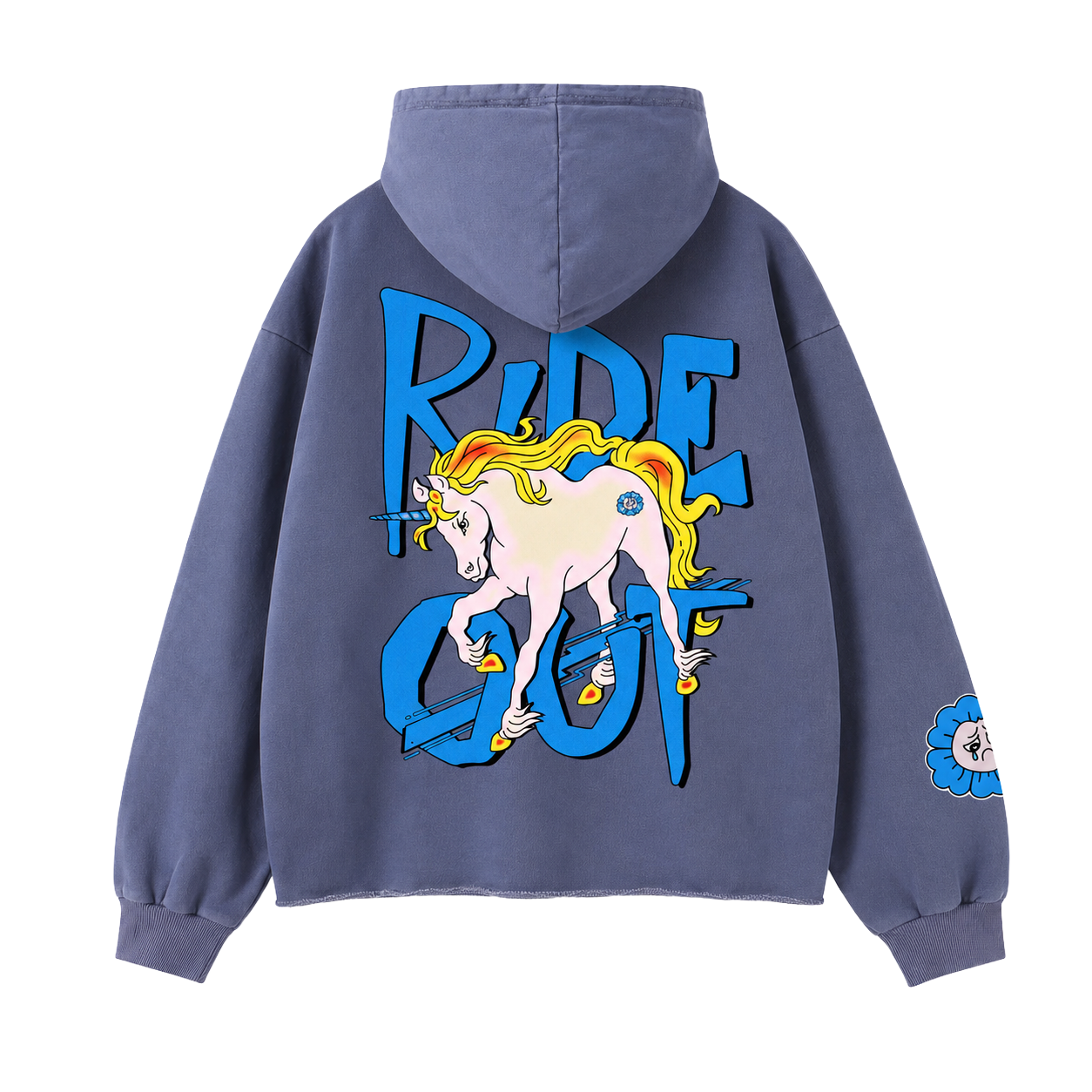 Ride Out Hoodie Blue