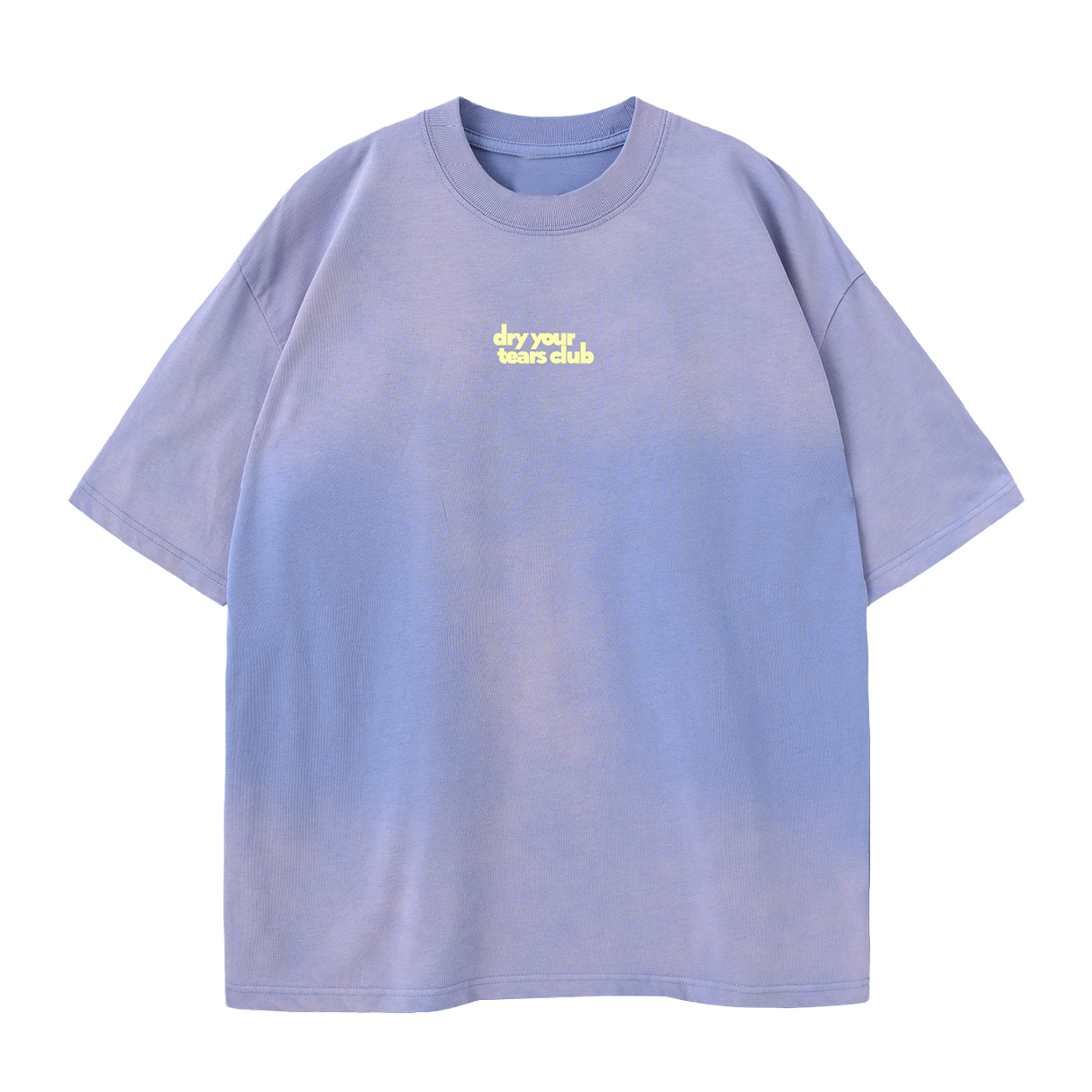 Figgity F*cked Yellow T-Shirt Washed Lavender