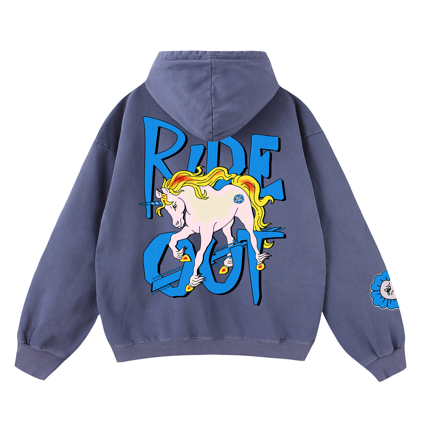 Ride Out Hoodie Blue