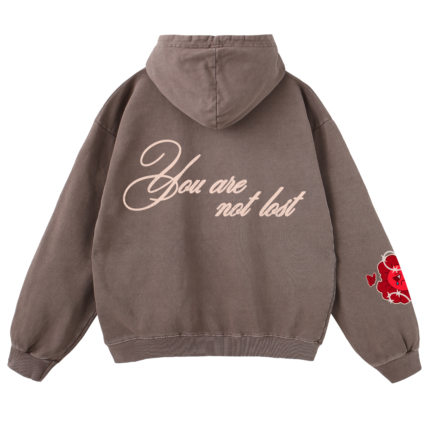Barbed Love Hoodie Cacao