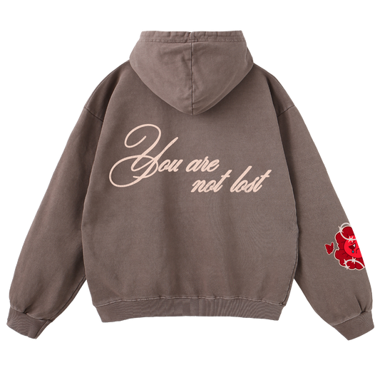 Barbed Love Hoodie Cacao