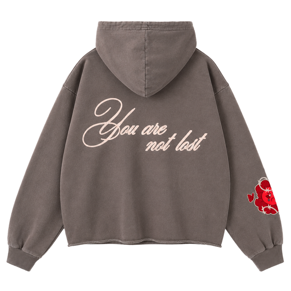 Barbed Love Hoodie Cacao