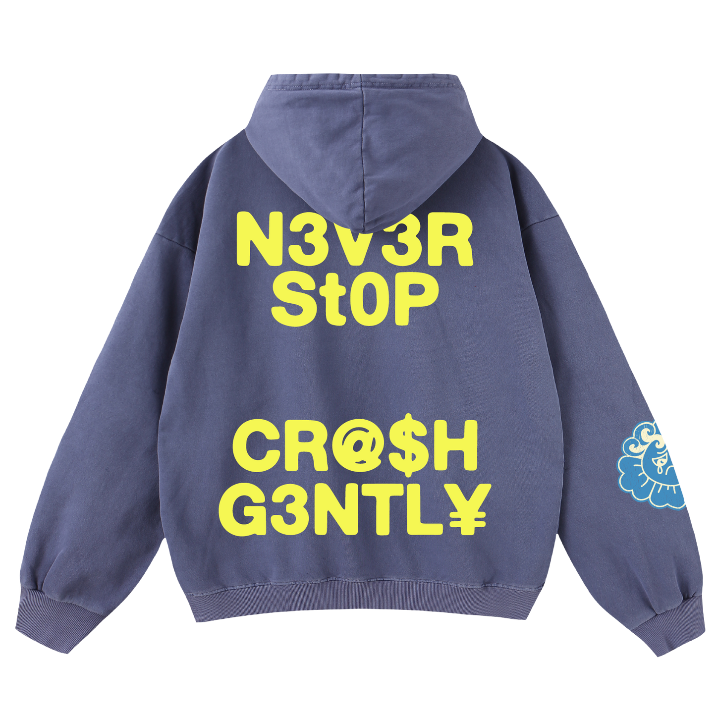 Ocean Minds Hoodie Blue