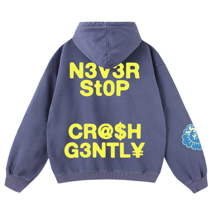 Ocean Minds Hoodie Blue