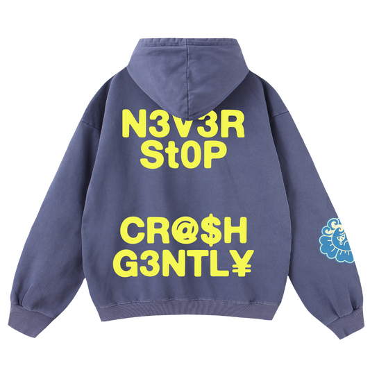 Ocean Minds Hoodie Blue