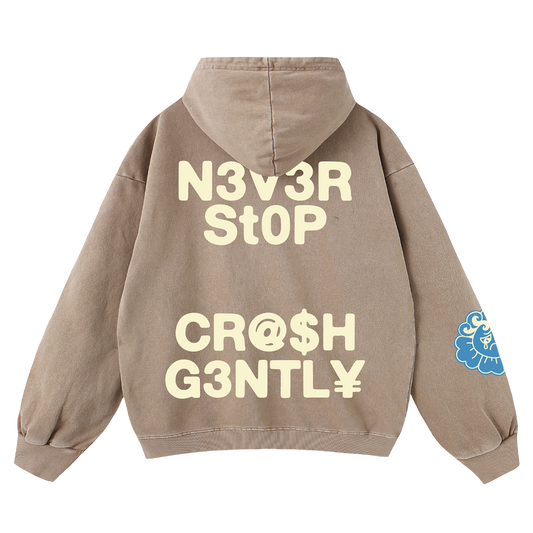 Ocean Minds Hoodie Clay Beige