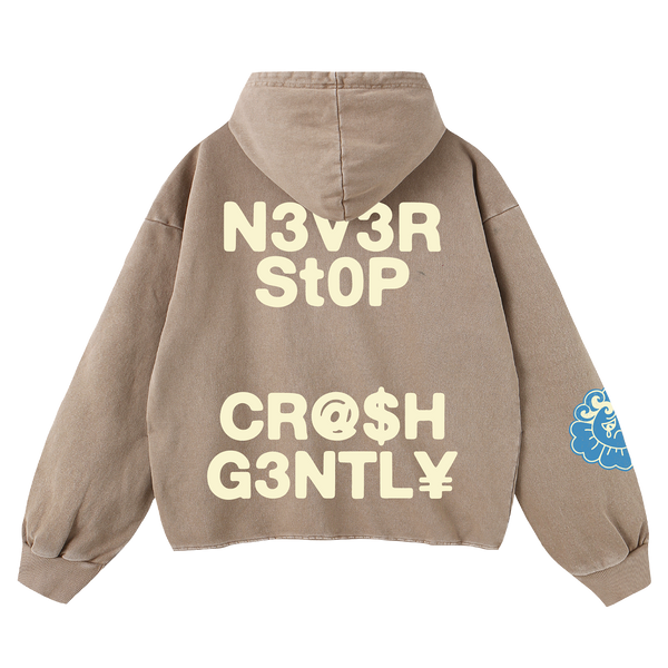 Ocean Minds Hoodie Clay Beige