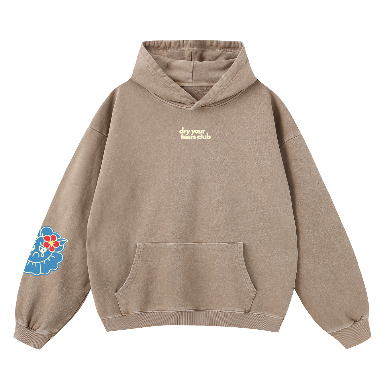 Ocean Minds Hoodie Clay Beige