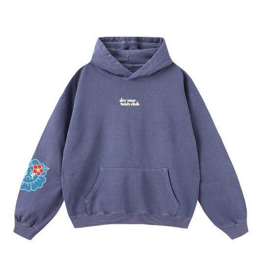 Ocean Minds Hoodie Blue