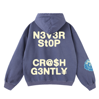 Ocean Minds Hoodie Blue