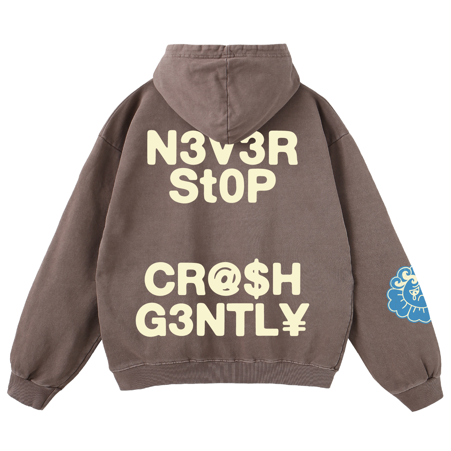 Ocean Minds Hoodie Cacao