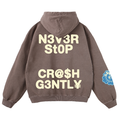 Ocean Minds Hoodie Cacao