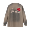 Barbed Love Long Sleeve Washed Taupe