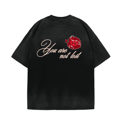 Barbed Love T-Shirt Washed Charcoal