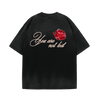 Barbed Love T-Shirt Washed Charcoal