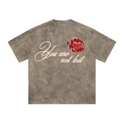 Barbed Love T-Shirt Washed Taupe