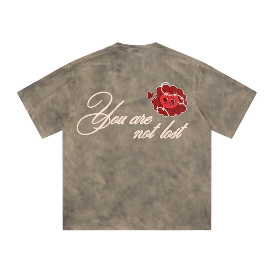 Barbed Love T-Shirt Washed Taupe