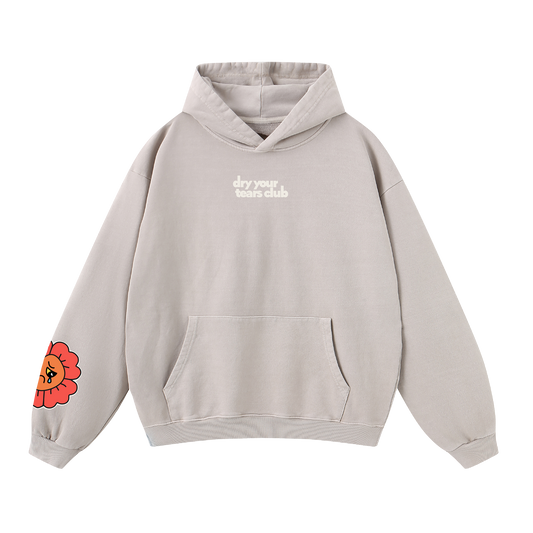 No One Cares Hoodie Ash Grey
