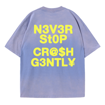 Ocean Minds T-Shirt Washed Lavender