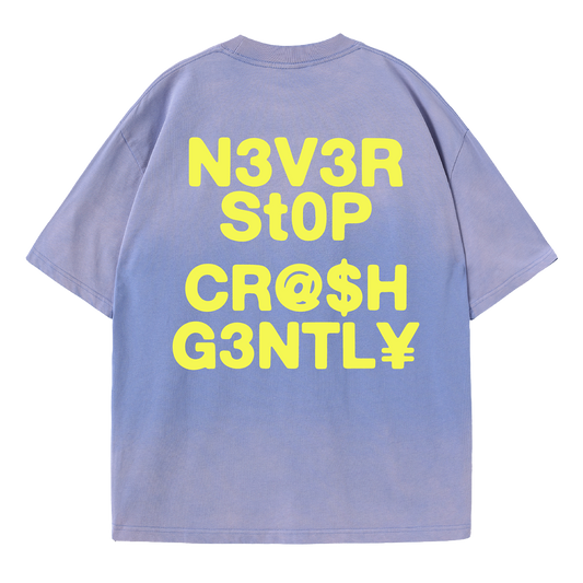 Ocean Minds T-Shirt Washed Lavender