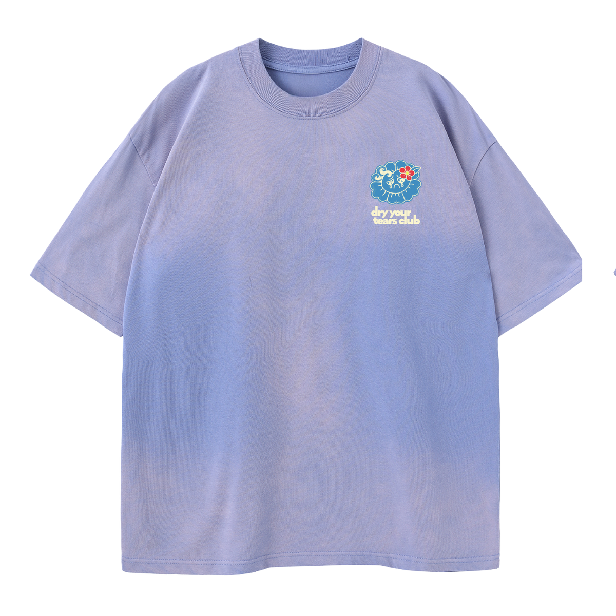 Ocean Minds T-Shirt Washed Lavender