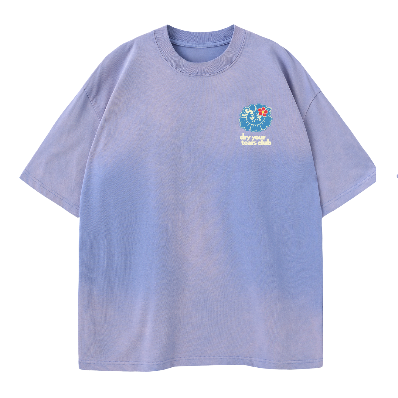 Ocean Minds T-Shirt Washed Lavender