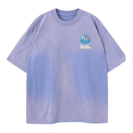 Ocean Minds T-Shirt Washed Lavender