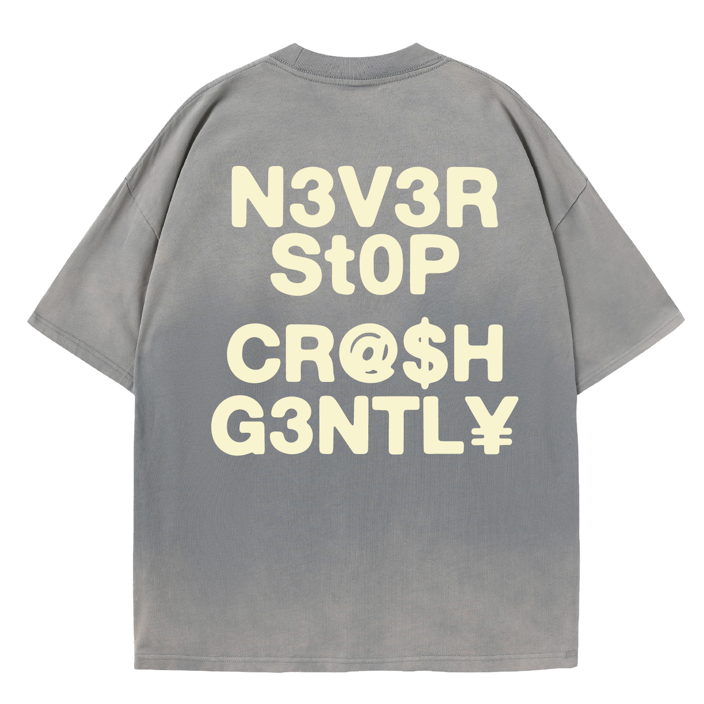 Ocean Minds T-Shirt Washed Grey