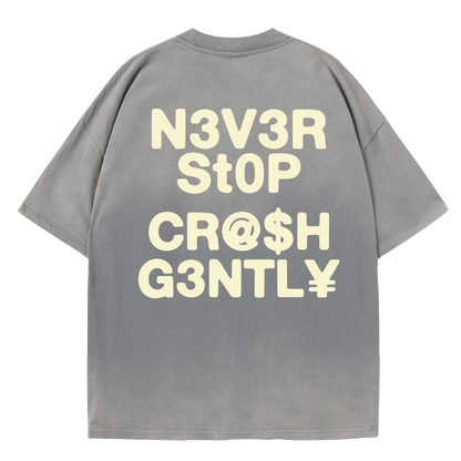 Ocean Minds T-Shirt Washed Grey