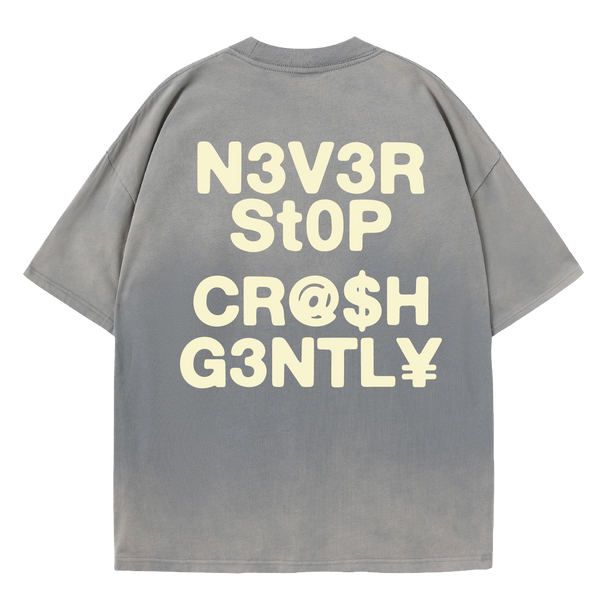 Ocean Minds T-Shirt Washed Grey