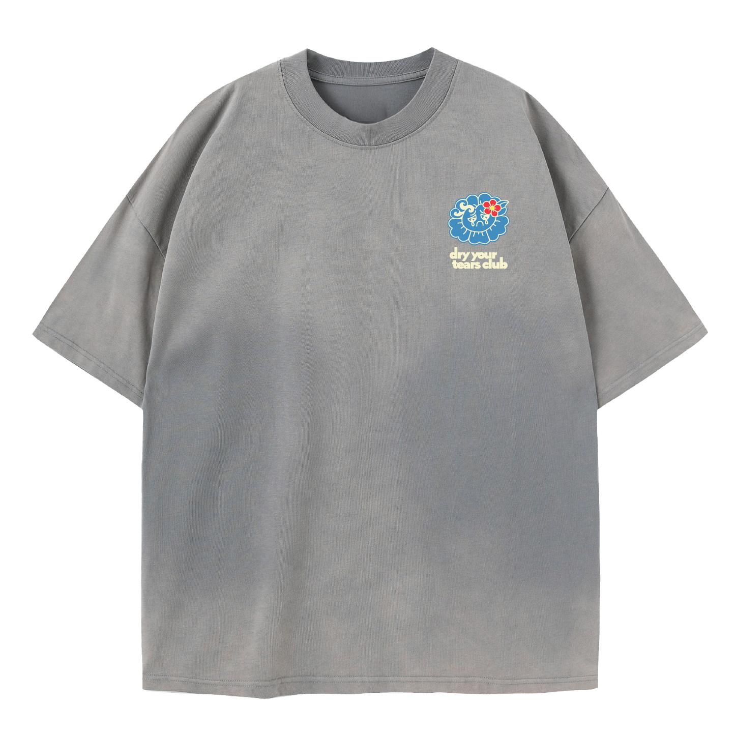 Ocean Minds T-Shirt Washed Grey