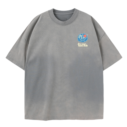 Ocean Minds T-Shirt Washed Grey
