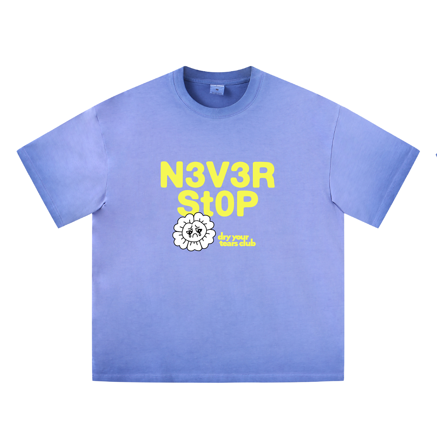 Ocean Minds T-Shirt Washed Violet