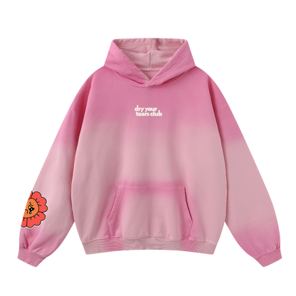 Petals Of Pride Hoodie Washed Pink
