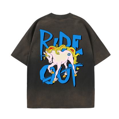 Ride Out T-Shirt Washed Stone Brown