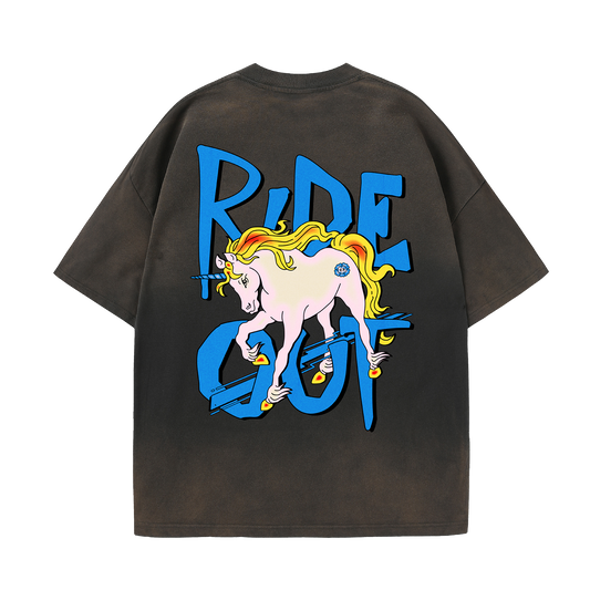 Ride Out T-Shirt Washed Stone Brown